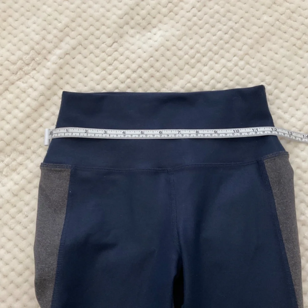 Alo‎ High Rise Elevate Leggings - Navy Blue and Grey - Size XS